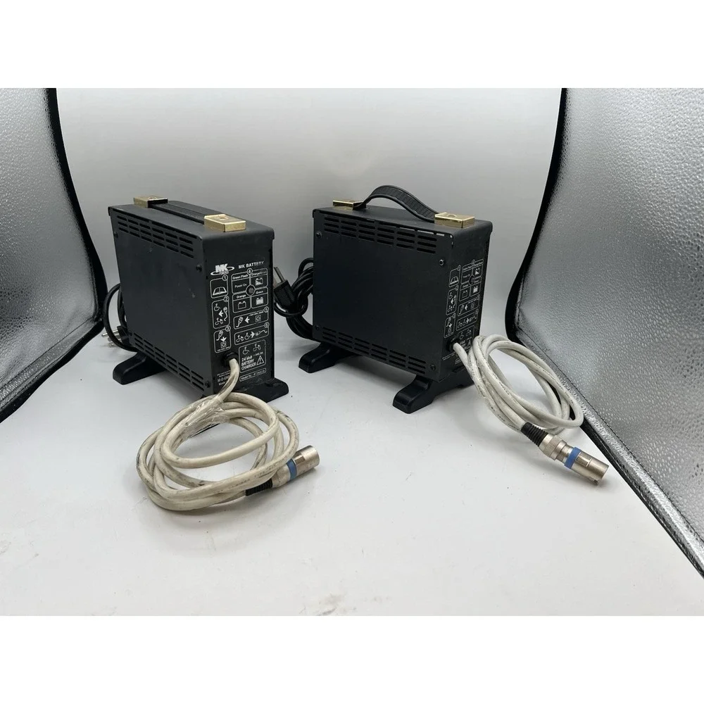 Two 24V battery Chargers With Cords MK 24v